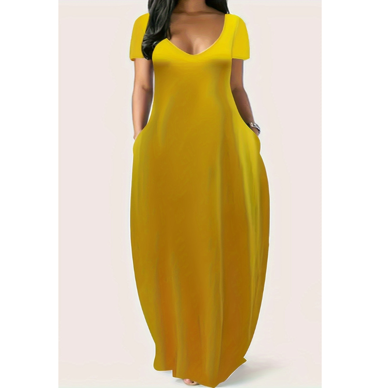 Alessandra | Vestido Maxí Casual