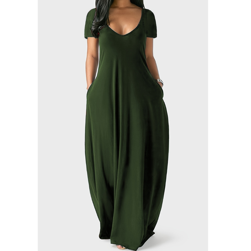 Alessandra | Vestido Maxí Casual