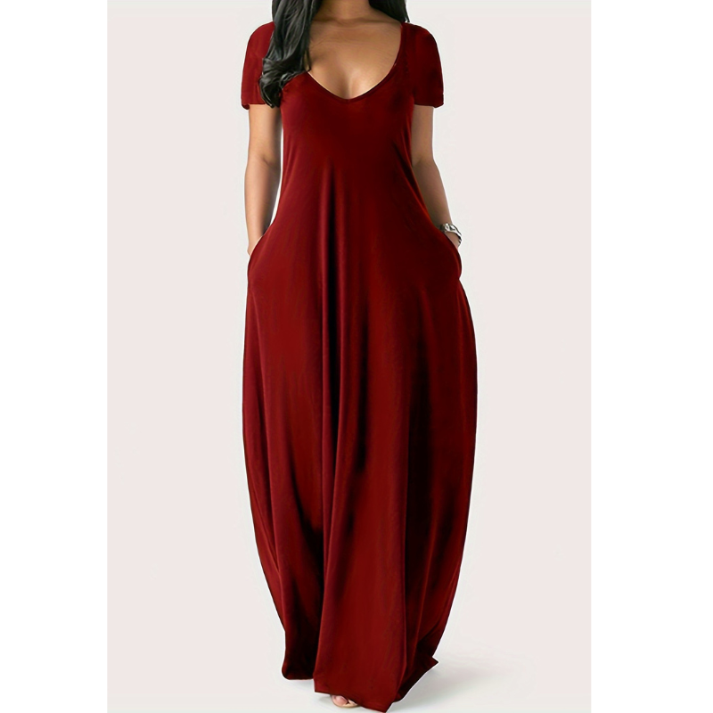 Alessandra | Vestido Maxí Casual
