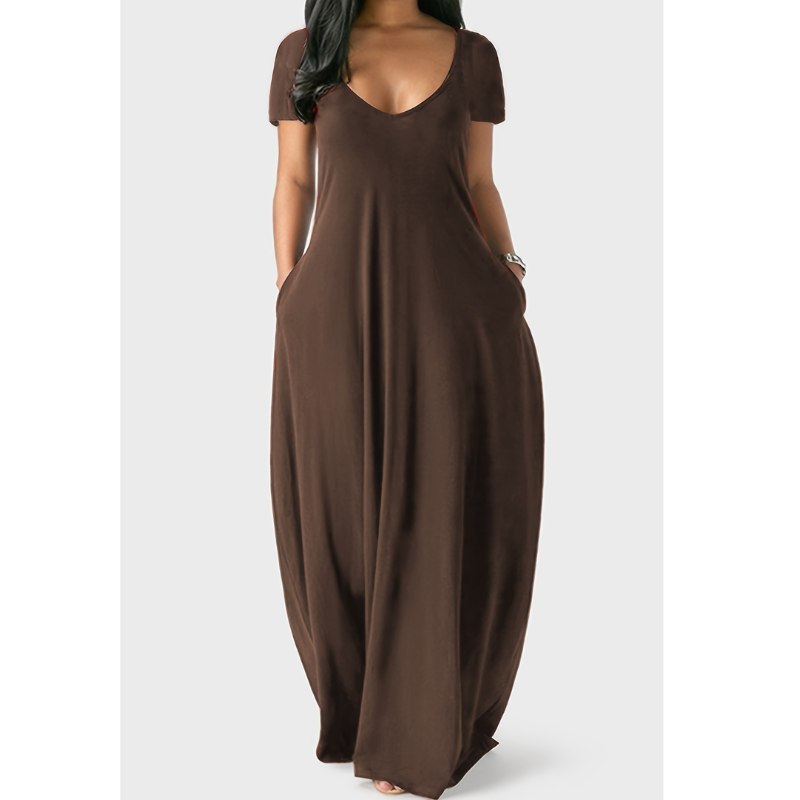 Alessandra | Vestido Maxí Casual