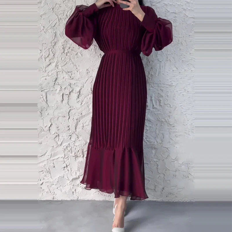 Serena | Vestido plisado elegante y atemporal