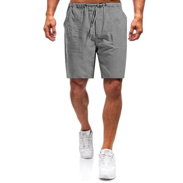 Pantalones cortos con cordón para hombres