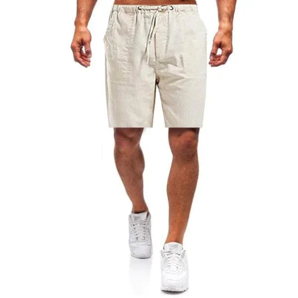 Pantalones cortos con cordón para hombres