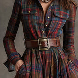 Harriet | Sukienka koszulowa z paskiem