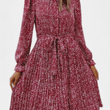 Agnes | Leopard Pleated