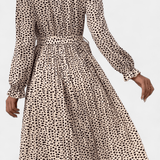 Agnes | Leopard Pleated