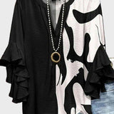 Amalie | Abstrakcyjna Bluzka