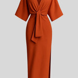 Astrid | Elegancka sukienka midi