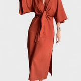 Astrid | Elegancka sukienka midi