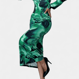 Augusta | Sukienka z dekoltem w serek