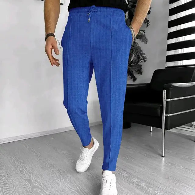 Pantalones de chándal con cintura para hombres