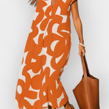 Camilla | Sukienka z dekoltem w serek