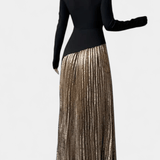 Elin | Sukienka w Blokach Kolorystycznych