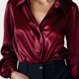 Ellen | Koszula Satynowa