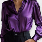 Ellen | Koszula Satynowa