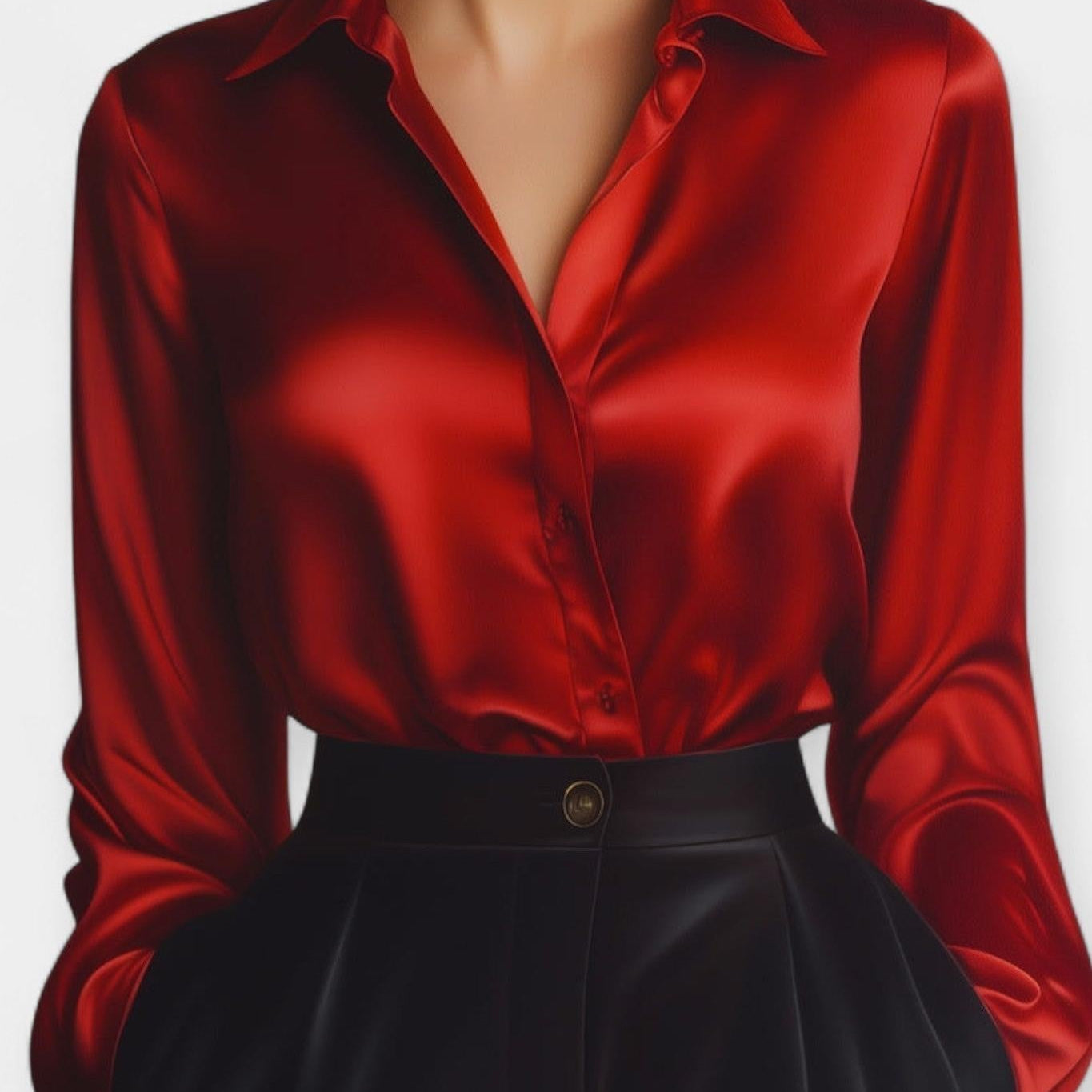 Ellen | Koszula Satynowa