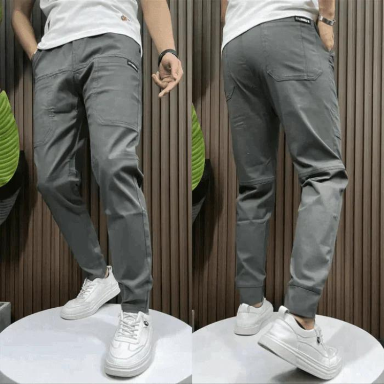 Pantalones cargo ajustados para hombres