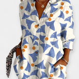 Frida | Koszula w Kwiatowy Wzór