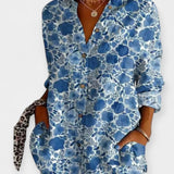 Frida | Koszula w Kwiatowy Wzór