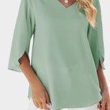 Helle | Bluzka z falbanami