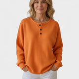 Helle™ | Sweter w splot wafelowy