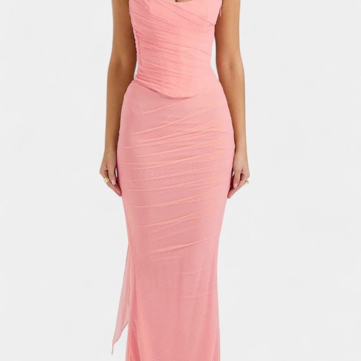 Ida | Dekoracyjna Sukienka Siatkowa