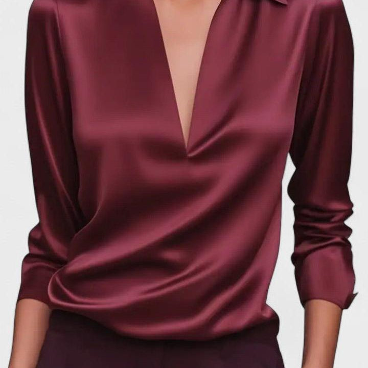 Ida | Koszula Satynowa