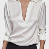 Ida | Koszula Satynowa