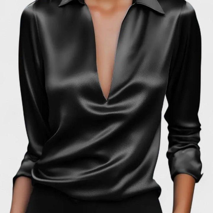 Ida | Koszula Satynowa