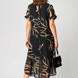 Inger | Sukienka z dekoltem w serek