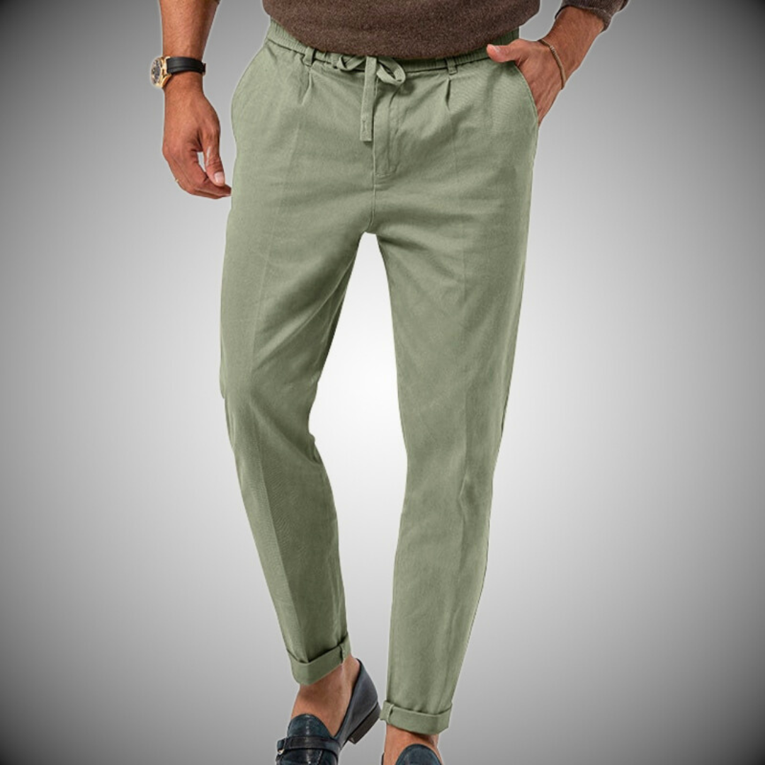 Pantalones con cordones para hombres