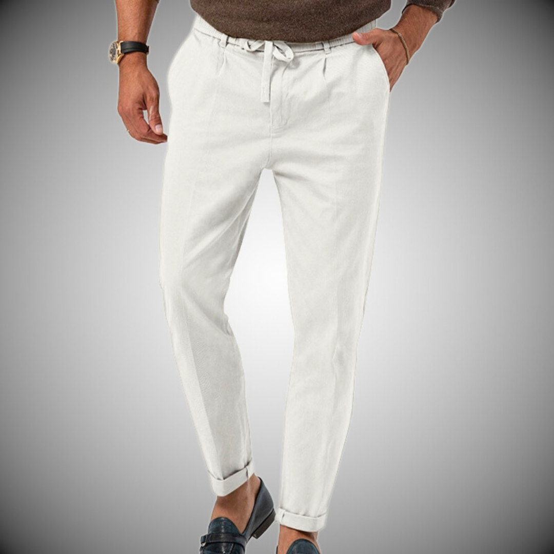 Pantalones con cordones para hombres