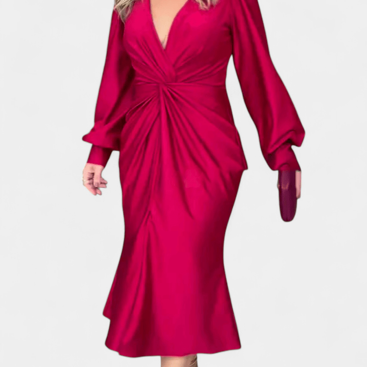 Malina | Bluzka z dekoltem w serek