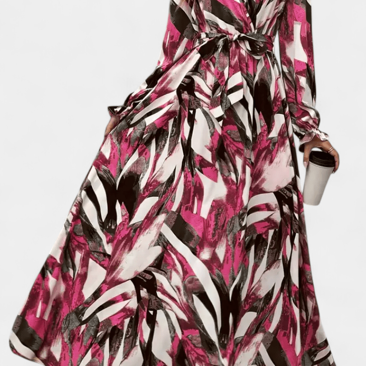 Mille | Sukienka z dekoltem w serek