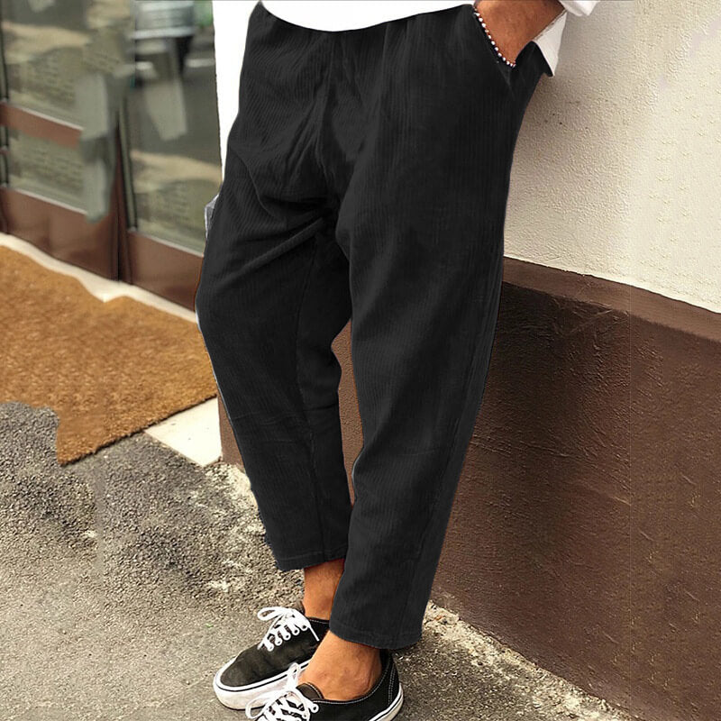Pantalones con cintura para hombres