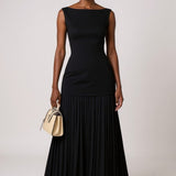 Olivia | Sukienka Plisowana