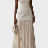 Olivia | Sukienka Plisowana