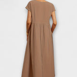 Pernille | Sukienka z bocznymi kieszeniami