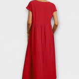 Pernille | Sukienka z bocznymi kieszeniami