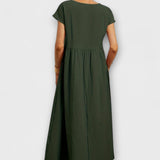 Pernille | Sukienka z bocznymi kieszeniami