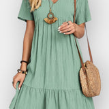 Rikke | Sukienka z dekoltem w serek