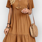 Rikke | Sukienka z dekoltem w serek