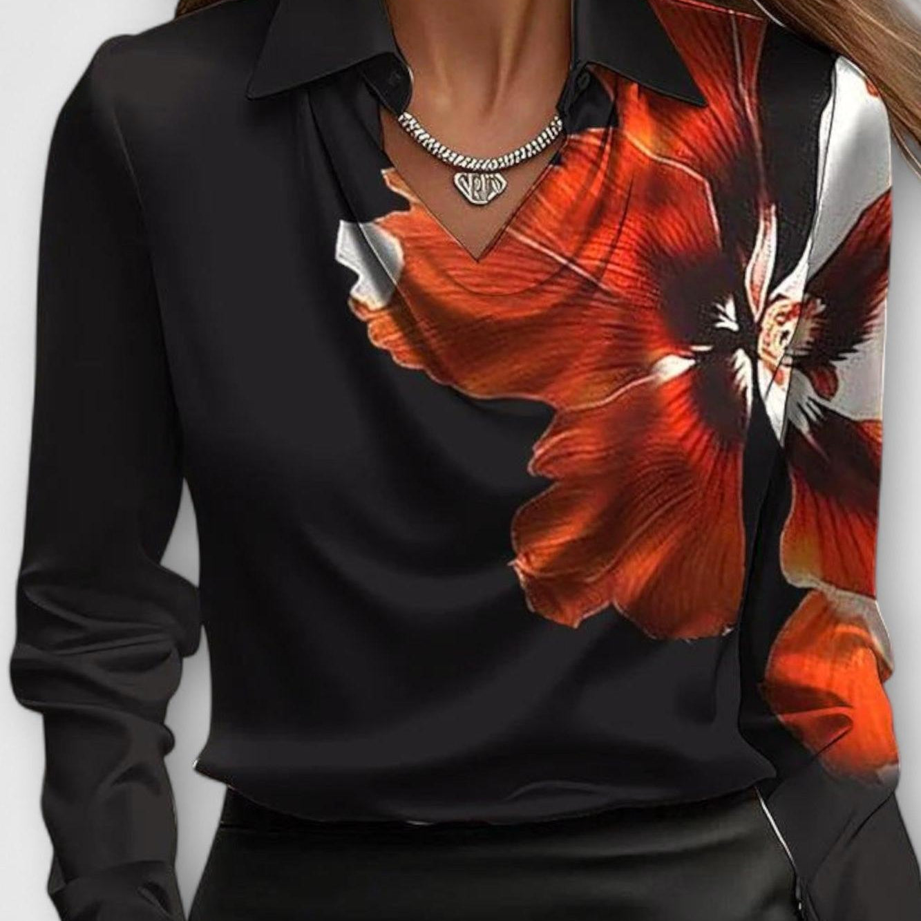 Ronja | Bluzka Satynowa