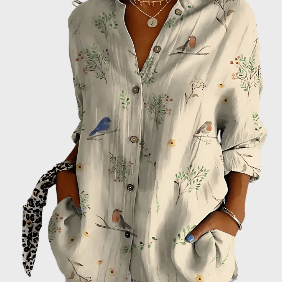 Rosa | Koszula Kwiatowa