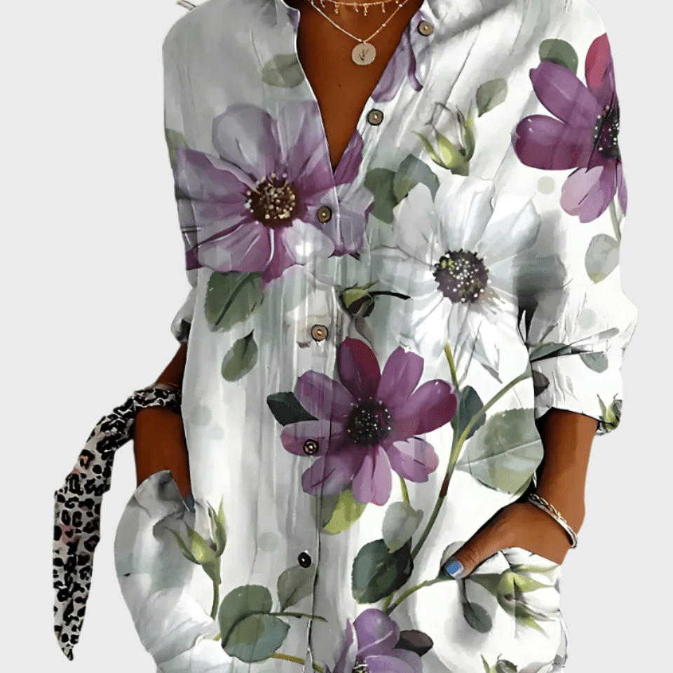 Rosa | Koszula Kwiatowa