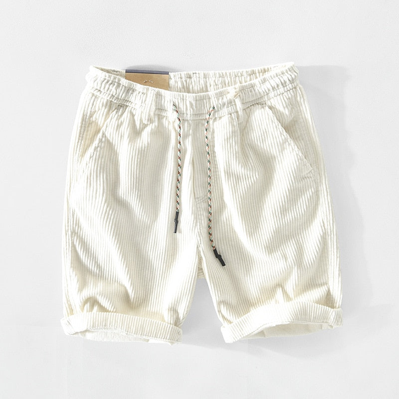 Pantalones cortos con cordón para hombres