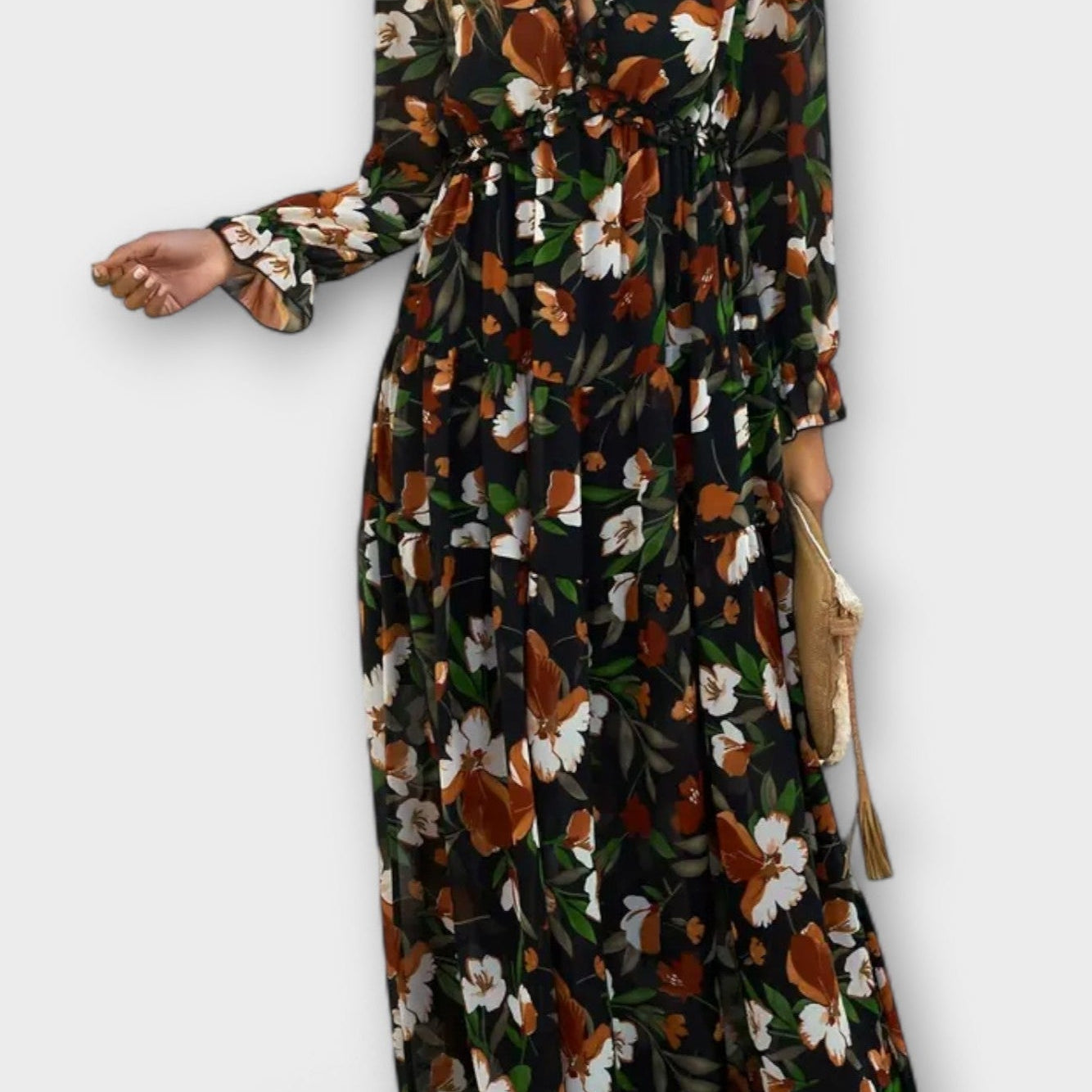 Sofia | Maxi Kwiatowa Sukienka