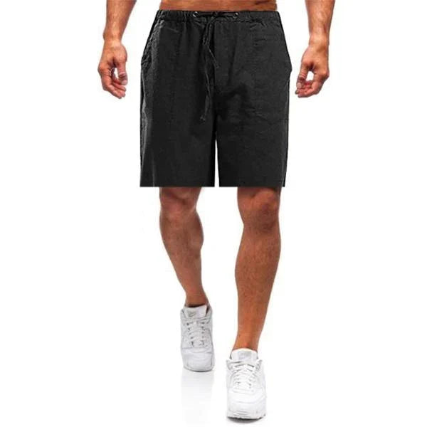 Pantalones cortos con cordón para hombres